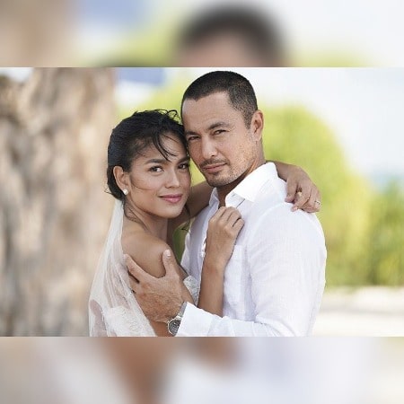 Andrea Torres and Derek Ramsey star GMA soap in the scene from "The Better Woman."